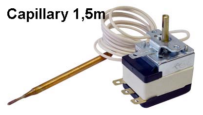 Термостат регулируемый 0-90, 1500 мм, датчик d=6мм (54442045) (нов. арт. A1002099)