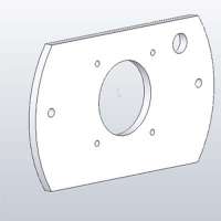 Термоизоляционная панель горелки Delta Fuel (51700101) (замена арт. А1003520)
